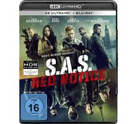 SAS:RED NOTICE (4K ULTRA HD+BLU-RAY) -BLU-RAY+DVD NEUF