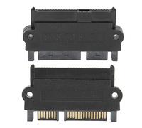 SAS to SATA Adapter, SF092 SAS 22 Pin to 7 Pin+15 Pin SATA Hard Disk Motherboard 15PIN Power Supply Converter (Black)