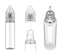 Sasami Chubby Gorilla V3 Bouteille vide transparente avec couvercle transparent 20 ml