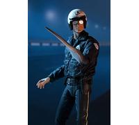 SASB Figurine du Terminator Policier T-1000 Motard Police du Film Terminator 2 T1000