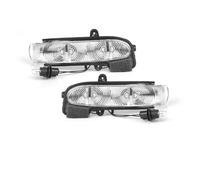 SASFDSG Feu d'encombrement Pour Benz Classe E W211 2002 2003 2004 2005 2006 2038201421 LED Rétroviseur Latéral Lumière Clignotant Lampe 2038201321 Clignotant Latéral(1x Left 1x Right)