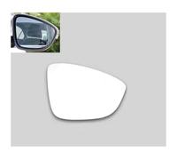 SASFDSG Glace Rétroviseur pour Skoda pour Octavia 2018-2022 Rétroviseurs Extérieurs Verres Réfléchissants avec Chauffage(1PCS Right Side)