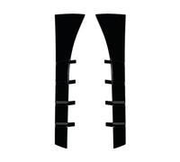 SASFZ ArrièRe Aileron pour BMW Série 5 Touring F11 2011-2017 Aileron Arrière Latéral Séparateur Noir Brillant Aspect Fibre Carbone Kits Protection Aileron(Noir Brillant)