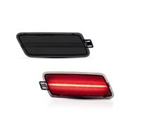 SASFZ Feux de Position Pour A7 Pour S7 Pour RS7 2012-2018 Ambre Rouge Complet LED T10 Feu Position Latéral Clignotant DRL Feux Latéraux Feu d'encombrement(2pc Smoked Red)