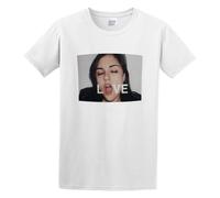 Sasha Grey's Love Men White T-Shirt Print Unisex Cotton Tee Shirt S