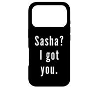Sasha? Je t’AI EU. Coque pour iPhone 17 Pro