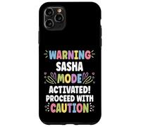 SASHA Personalized Name Funny Cute Custom SASHA Name Coque pour iPhone 11 Pro Max