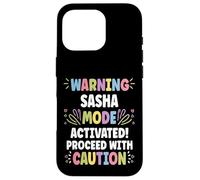 SASHA Personalized Name Funny Cute Custom SASHA Name Coque pour iPhone 16 Pro