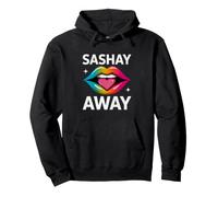 Sashay Away avec lèvres Arc-en-Ciel Sweat à Capuche