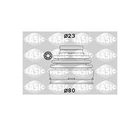 SASIC 9004630 Kit soufflet de transm.