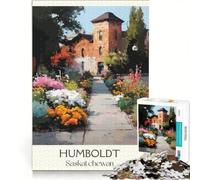 Saskatchewan Travel Posters Puzzle Adulte 1000 pièces | Décoration d'intérieur art apaisant idées cadeaux uniques pour un anniversaire ou un séjour inoubliable 75x50cm
