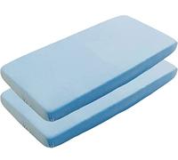 Sasma Home - 2 draps-housses pour lit d'enfant - 100 % coton - 160 x 70 cm.