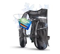 SASMO Gilet de course pour homme et femme 5 l - Isolé | Gilet de course - Ultra léger 270 g & respirant | Sac à dos de course pour femme - 8 poches | Gilet de course pour homme | Gilet d'hydratation