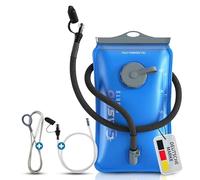 SASMO - Poche à eau - 2 l - Avec tuyau isolé et brosse de nettoyage