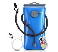 SASMO Poche À Eau 3L - Réservoir Hydratation avec Tuyau Isolé Et Double Ouverture - sans BPA Et Étanche