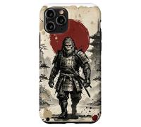 Sasquatch Bigfoot Samurai Warrior Vintage Japonais Vintage Coque pour iPhone 11 Pro
