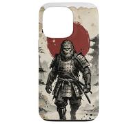 Sasquatch Bigfoot Samurai Warrior Vintage Japonais Vintage Coque pour iPhone 13 Pro