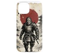 Sasquatch Bigfoot Samurai Warrior Vintage Japonais Vintage Coque pour iPhone 15