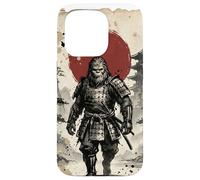 Sasquatch Bigfoot Samurai Warrior Vintage Japonais Vintage Coque pour iPhone 15 Pro