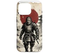 Sasquatch Bigfoot Samurai Warrior Vintage Japonais Vintage Coque pour iPhone 16 Pro