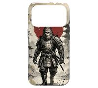Sasquatch Bigfoot Samurai Warrior Vintage Japonais Vintage Coque pour iPhone 17 Pro