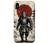 Sasquatch Bigfoot Samurai Warrior Vintage Japonais Vintage Coque pour iPhone XS Max
