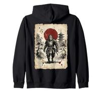 Sasquatch Bigfoot Samurai Warrior Vintage Japonais Vintage Sweat à Capuche