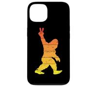 Sasquatch Bigfoot - Symbole de Paix Vintage et Humoristique - Yeti Coque pour iPhone 13