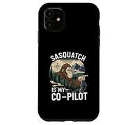 Sasquatch Co-Pilot Bigfoot Wilderness Adventure Design Coque pour iPhone 11