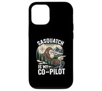Sasquatch Co-Pilot Bigfoot Wilderness Adventure Design Coque pour iPhone 12/12 Pro