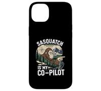 Sasquatch Co-Pilot Bigfoot Wilderness Adventure Design Coque pour iPhone 14 Plus