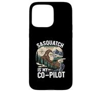 Sasquatch Co-Pilot Bigfoot Wilderness Adventure Design Coque pour iPhone 15 Pro Max