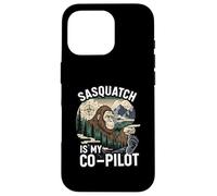 Sasquatch Co-Pilot Bigfoot Wilderness Adventure Design Coque pour iPhone 16 Pro