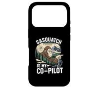 Sasquatch Co-Pilot Bigfoot Wilderness Adventure Design Coque pour iPhone 17 Pro