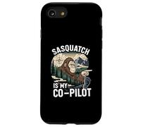Sasquatch Co-Pilot Bigfoot Wilderness Adventure Design Coque pour iPhone SE (2020) / 7/8