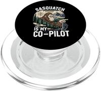 Sasquatch Co-Pilot Bigfoot Wilderness Adventure Design PopSockets PopGrip pour MagSafe
