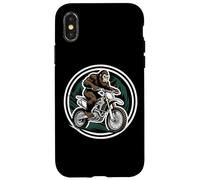 Sasquatch - Dirt Bike Rider - Big-Foot Biker MX Coque pour iPhone X/XS