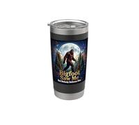 Sasquatch m'a vu la pleine lune Gobelet isotherme en acier inoxydable double paroi