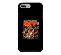 Sasquatch Ramen Bigfoot Oishii Noodle Slurp Forest Sunset Coque pour iPhone 7 Plus/8 Plus