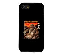 Sasquatch Ramen Bigfoot Oishii Noodle Slurp Forest Sunset Coque pour iPhone SE (2020) / 7/8