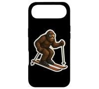 Sasquatch Ski Neige Big Foot Skier Big Foot Ski Montagnes Coque pour iPhone Air