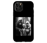 Sasquatch Yeti Alien Selfie, Funny Bigfoot Hiking Vlog Coque pour iPhone 11 Pro
