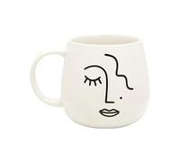 Sass & Belle Abstract Face Mug