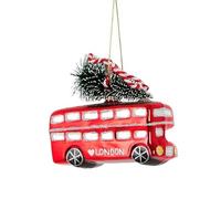 Sass & Belle Boule de Noël en forme de bus de Londres