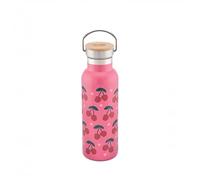 Sass & Belle Bouteille d'eau en métal cerise
