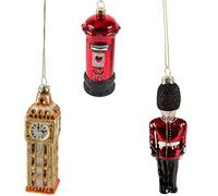 Sass & Belle Lovely London NGXM074 Lot de 3 boîtes aux Lettres Motif Big Ben et Garde