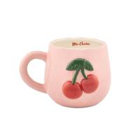 Sass & Belle RJB XDC791 Tasse peinte à la main Motif cerise