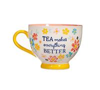 Sass & Belle Tasse à thé florale folk