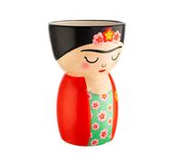 Sass & Belle Vase Florero Frida Kahlo, Multicolore, Unique