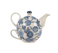 Sass & Belle's Blue Willow Floral Tea For One